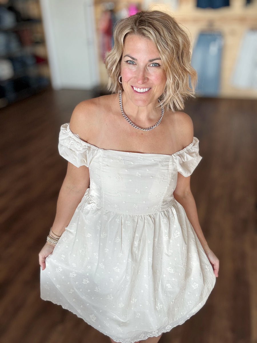 The Abigail Eyelet Dress