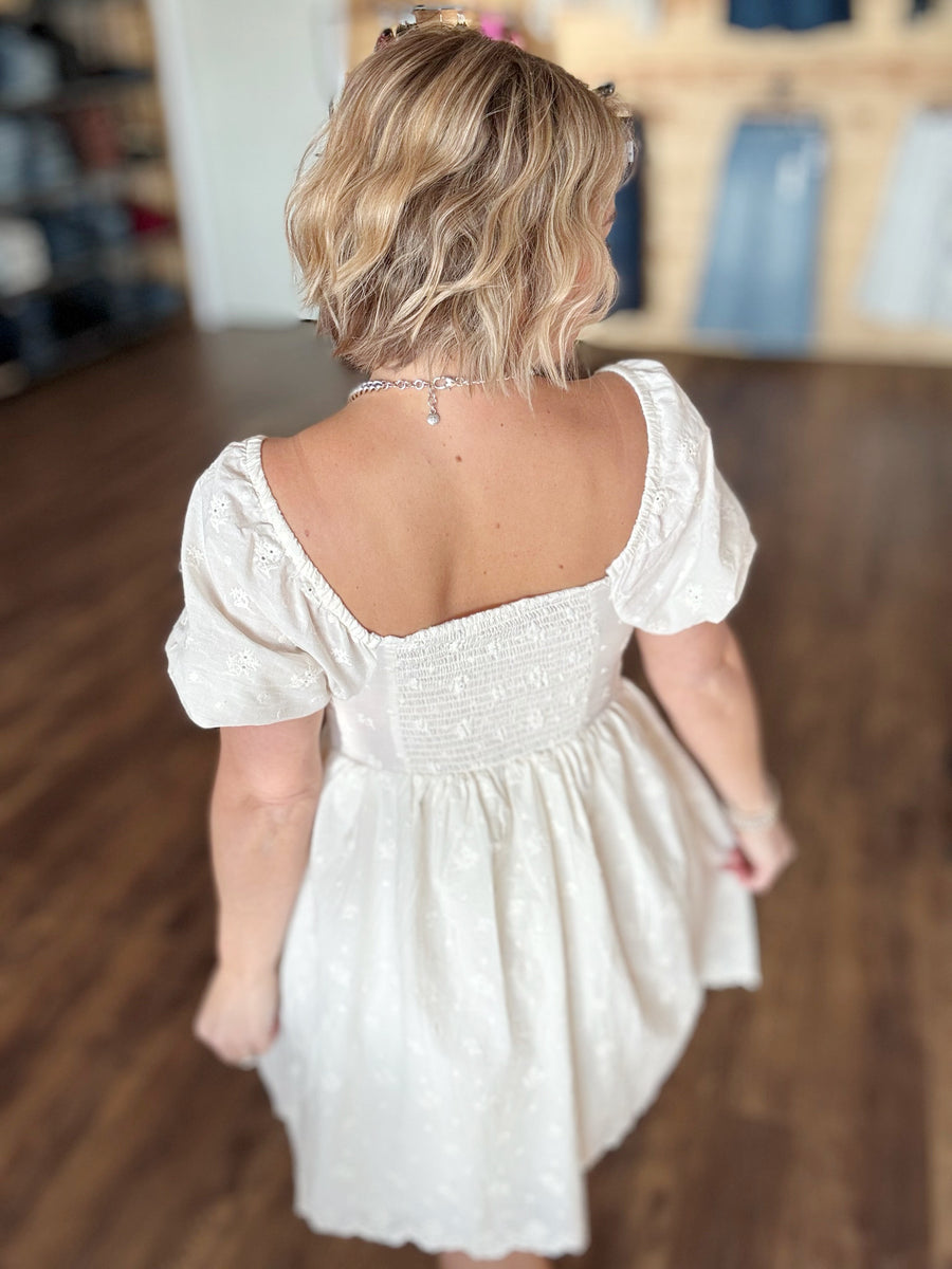 The Abigail Eyelet Dress