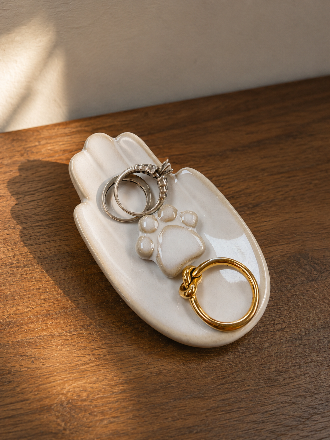 Hand in Hand Pet Mini Trinket Dish