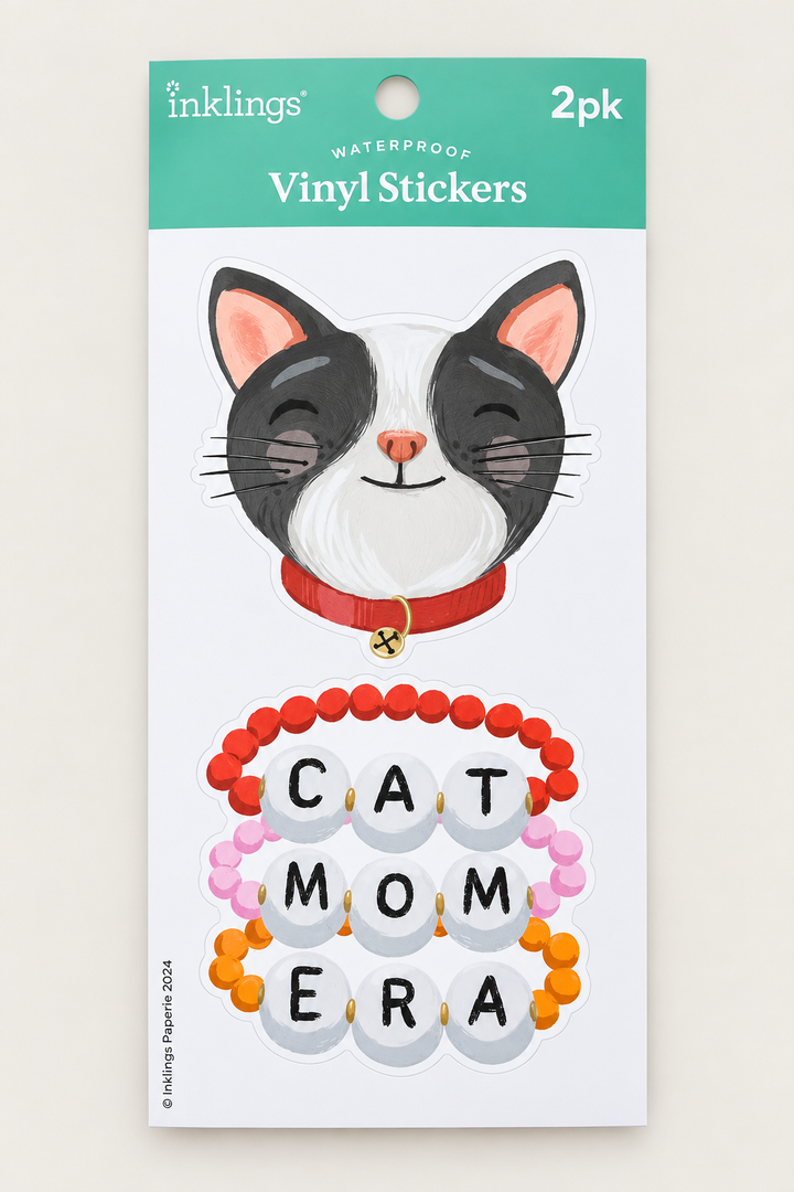 Cat Lover Waterproof Vinyl Stickers