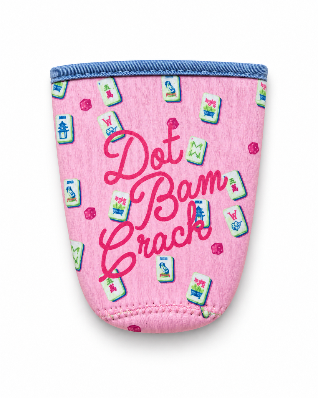 Dot Bam Crack Mahjong Iced Coffee Sleeve