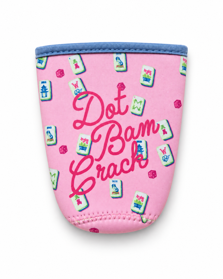 Dot Bam Crack Mahjong Iced Coffee Sleeve