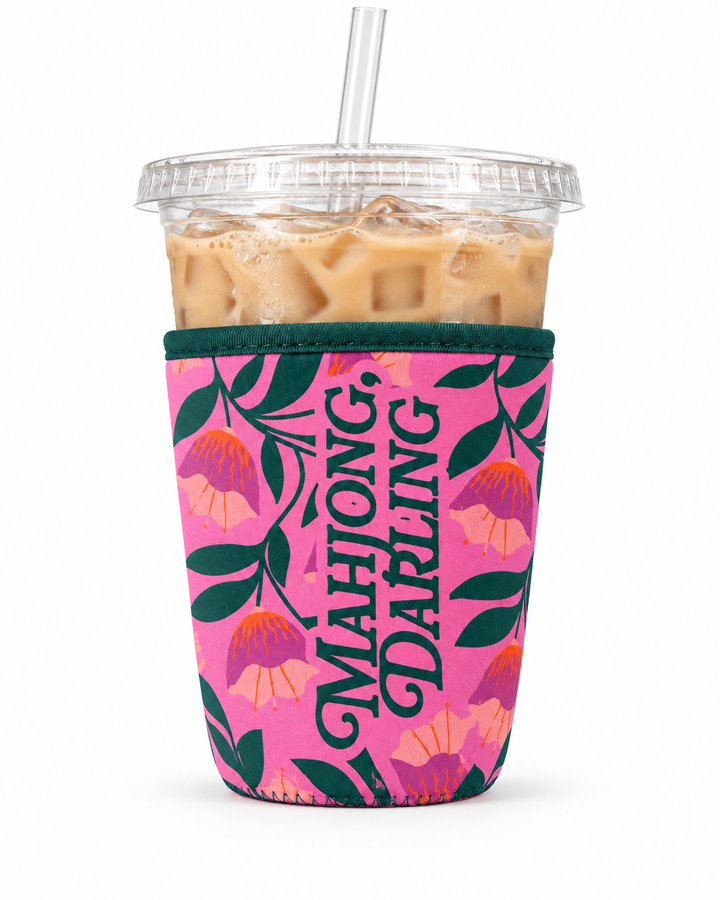 Mahjong Darling Iced Coffee Sleeve