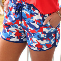 Americana Edit: Best Ever Shorts - Americana Camo {Special Order}