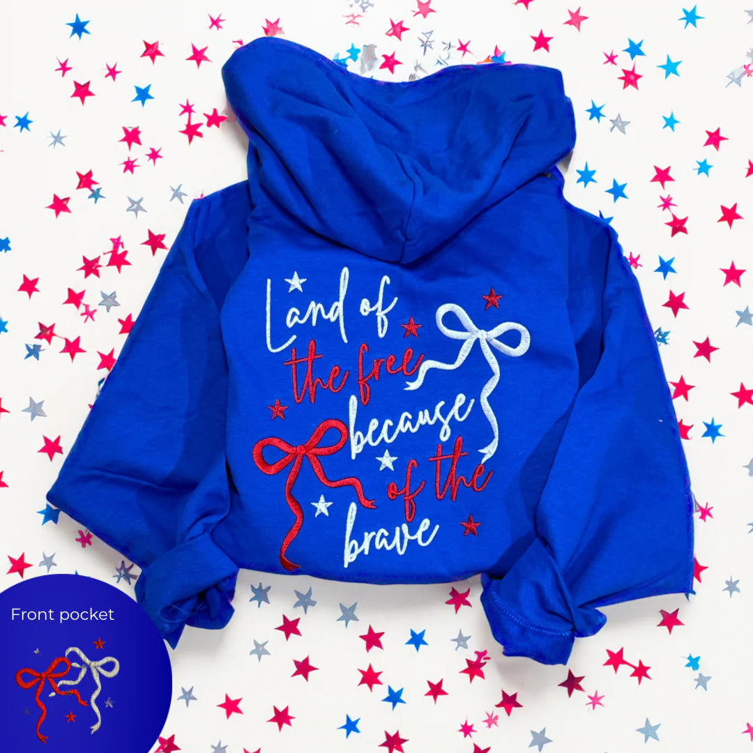 Americana Edit: Embroidered Hoodie {Special Order}