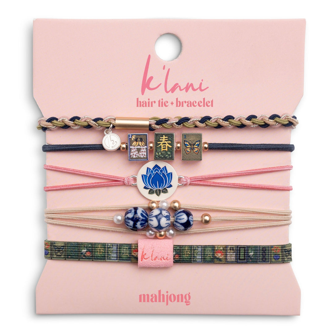 K’lani - Mahjong Hair Tie Bracelets
