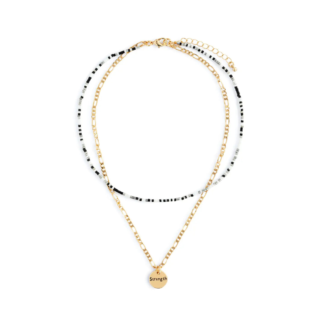 Your Journey Beaded Necklace - Strength