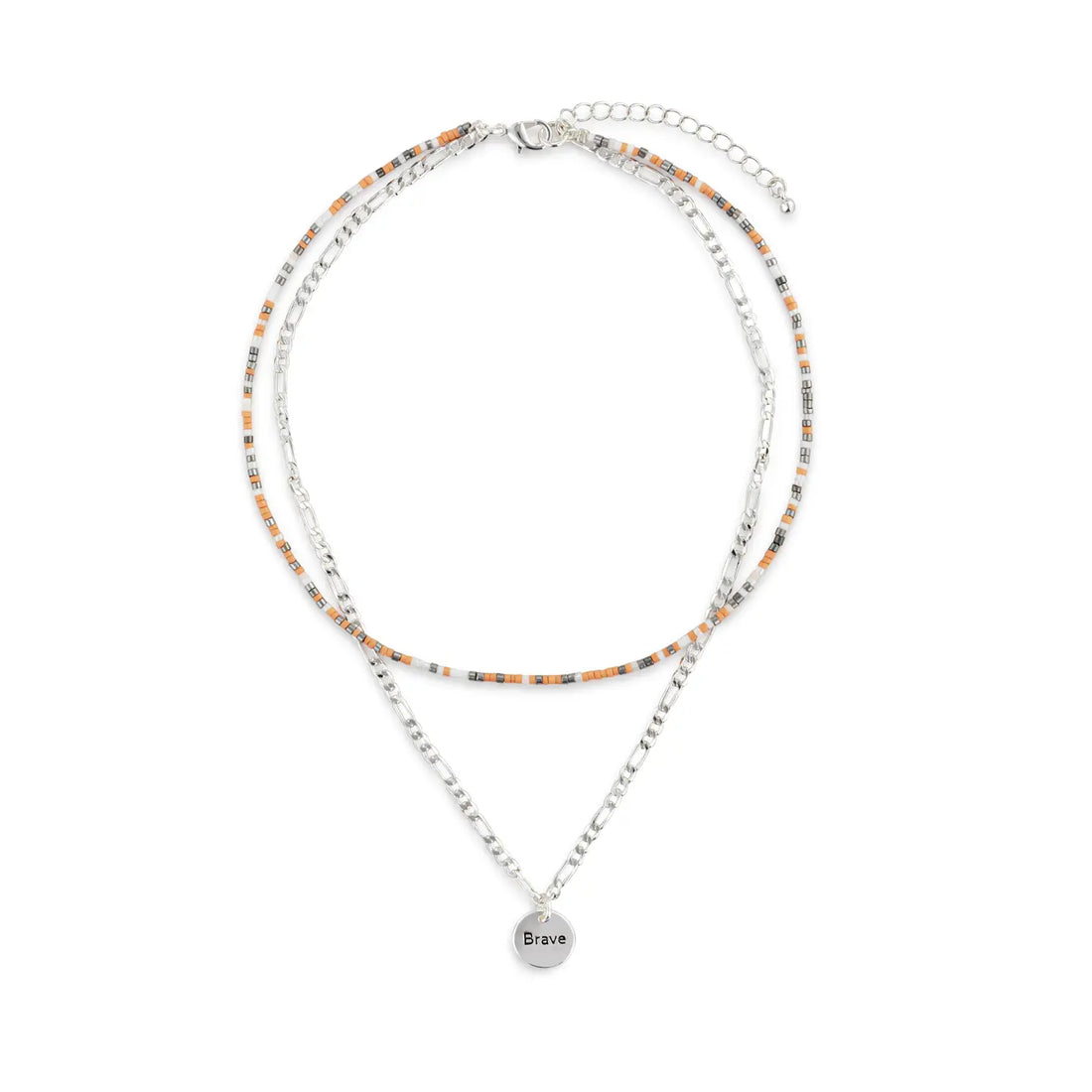 Your Journey Beaded Necklace - Brave