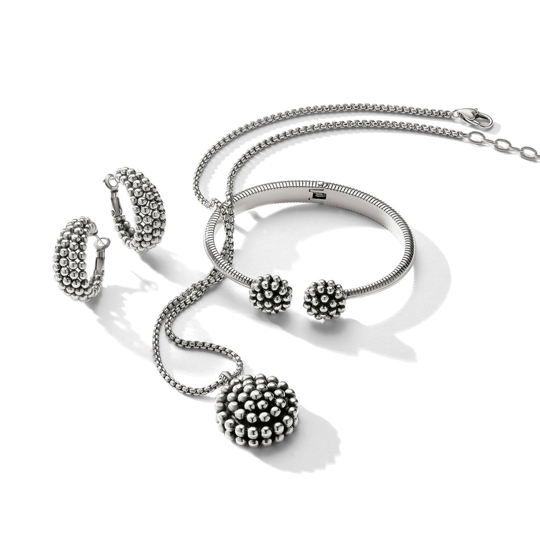 Brighton - Pretty Tough Blossom Hoop Earrings