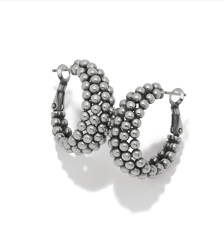 Brighton - Pretty Tough Blossom Hoop Earrings