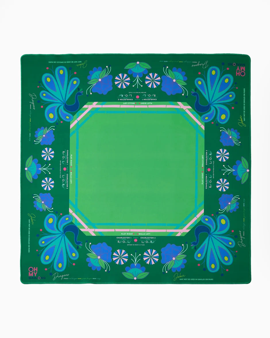 Oh My Mahjong - Birdie Green Mat