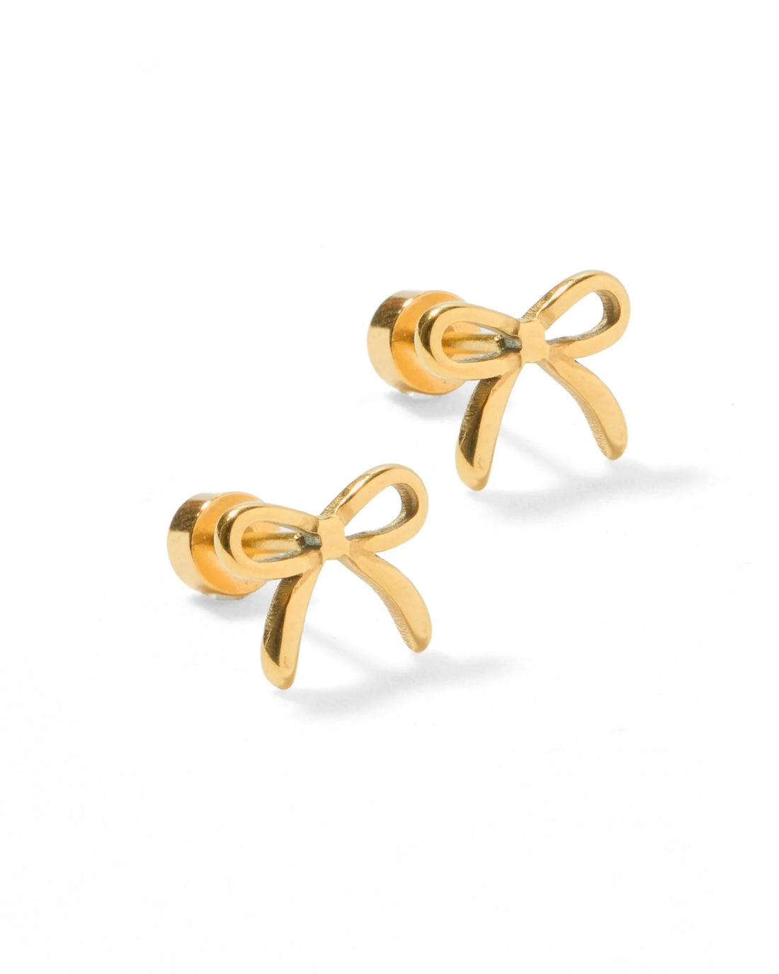 Flat Back Earrings - Sadie Bows