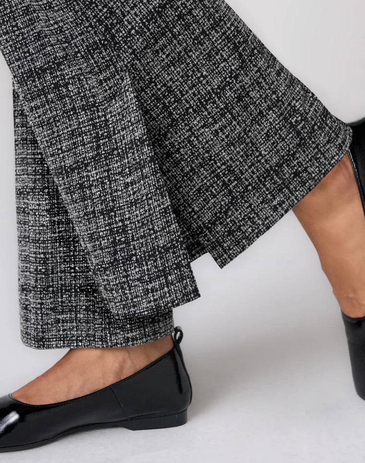 Liverpool - Mid Rise Ankle Flare Trousers