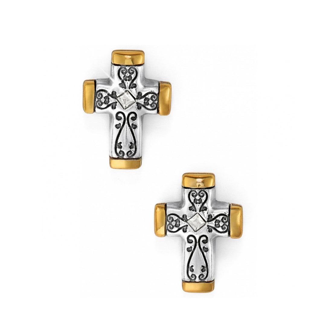 Brighton - Venezia Cross Post Earrings