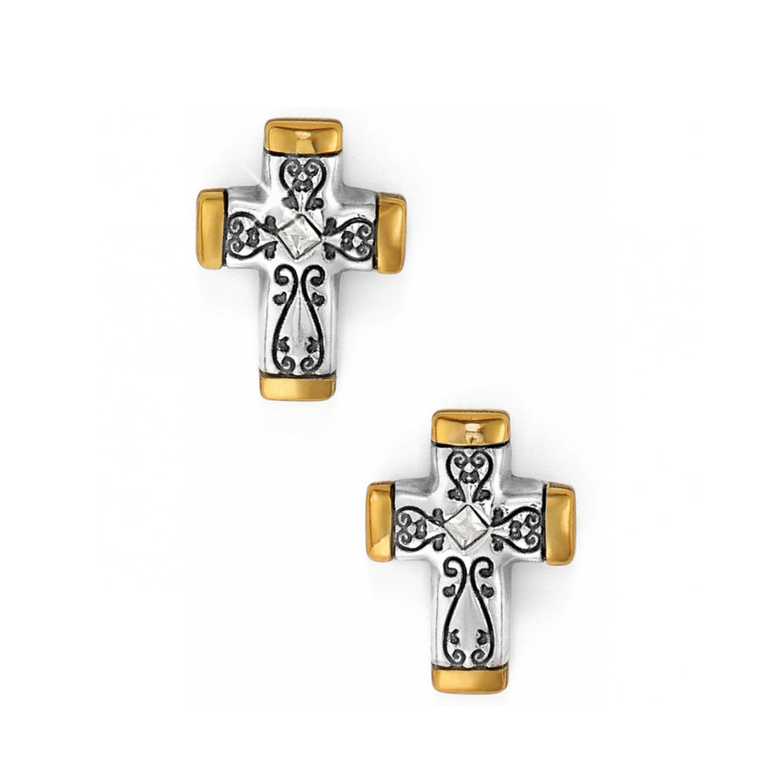 Venezia Cross Post Earrings