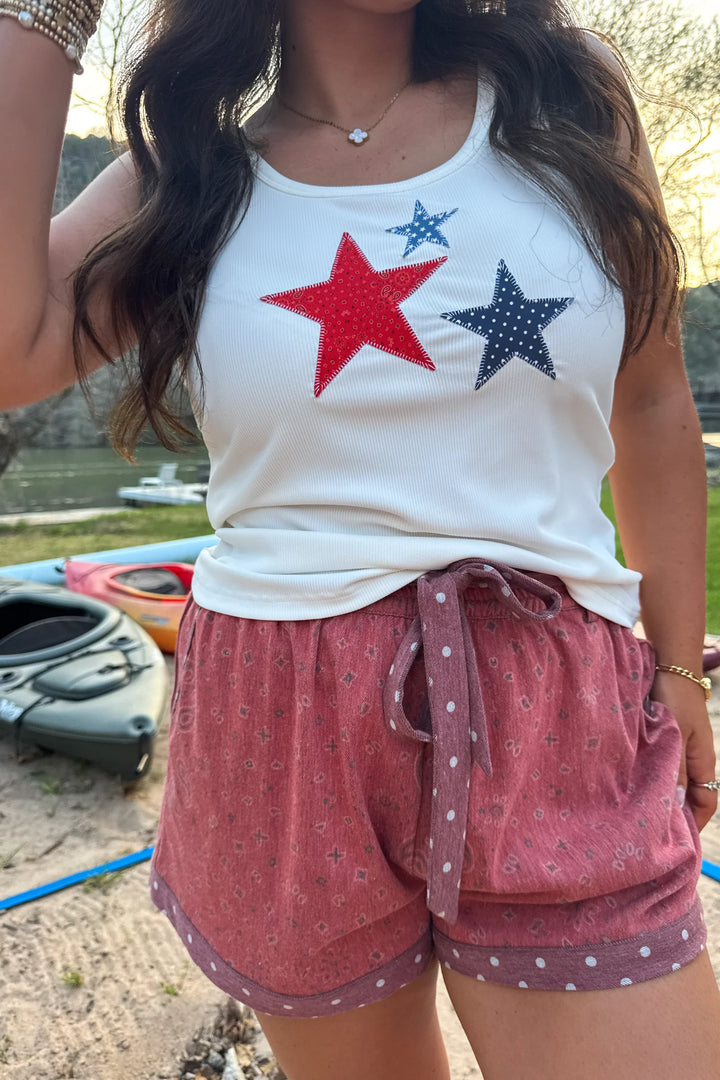 Americana Edit: Piper Stretch Denim Shorts {Special Order}