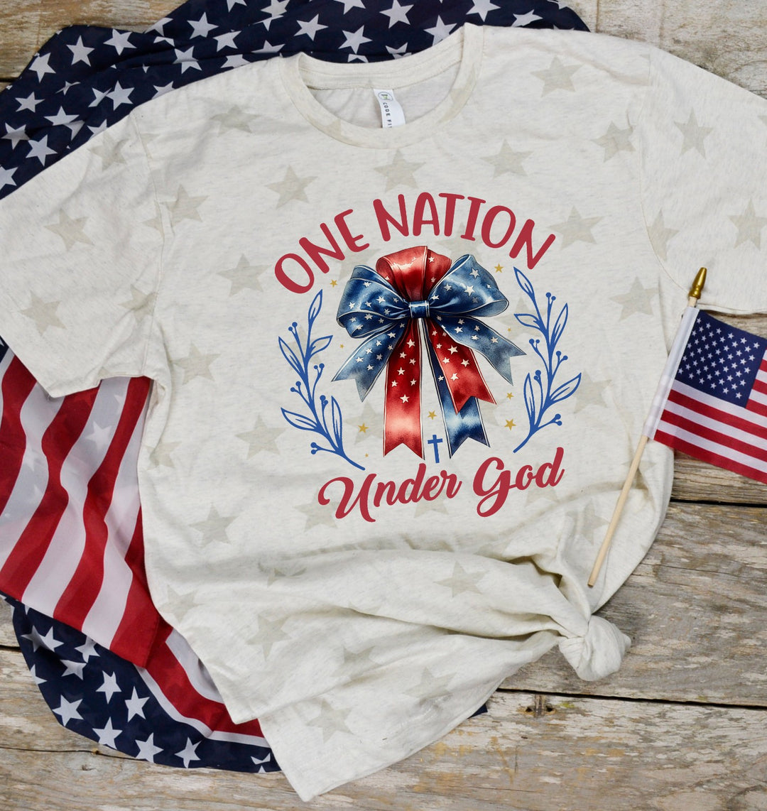 Americana Edit: One Nation Under God Graphic Tee {Special Order}