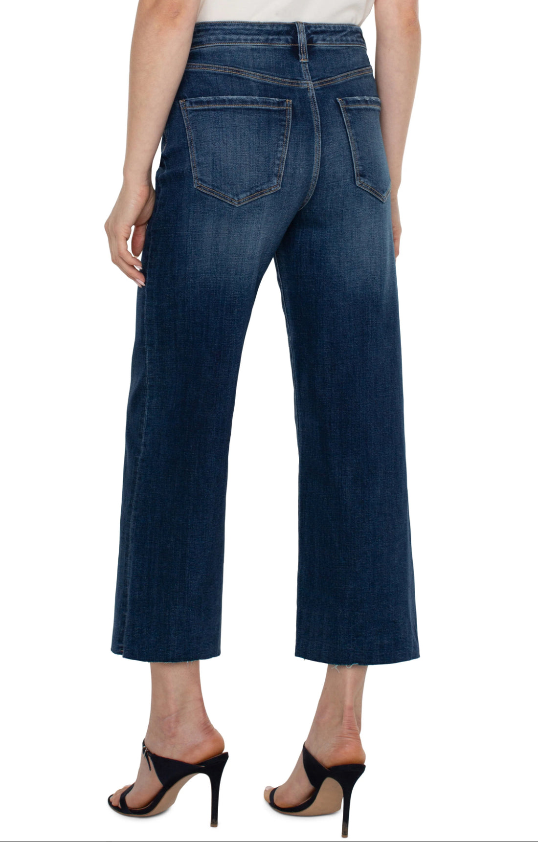 Liverpool - Stride Hi-rise With Cut Hem