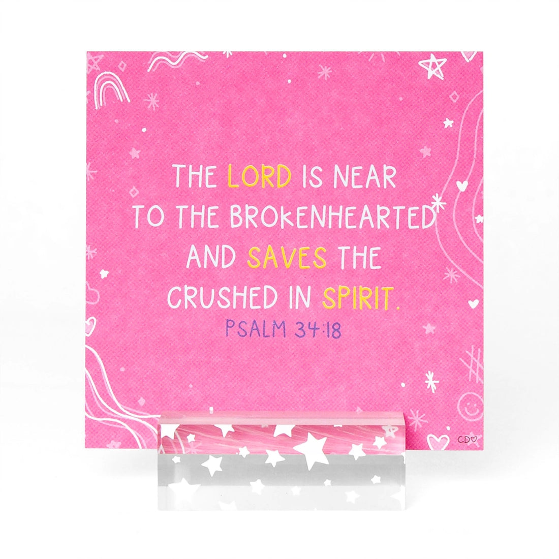 Verses for Love - Bible Verse Card Set + Stand