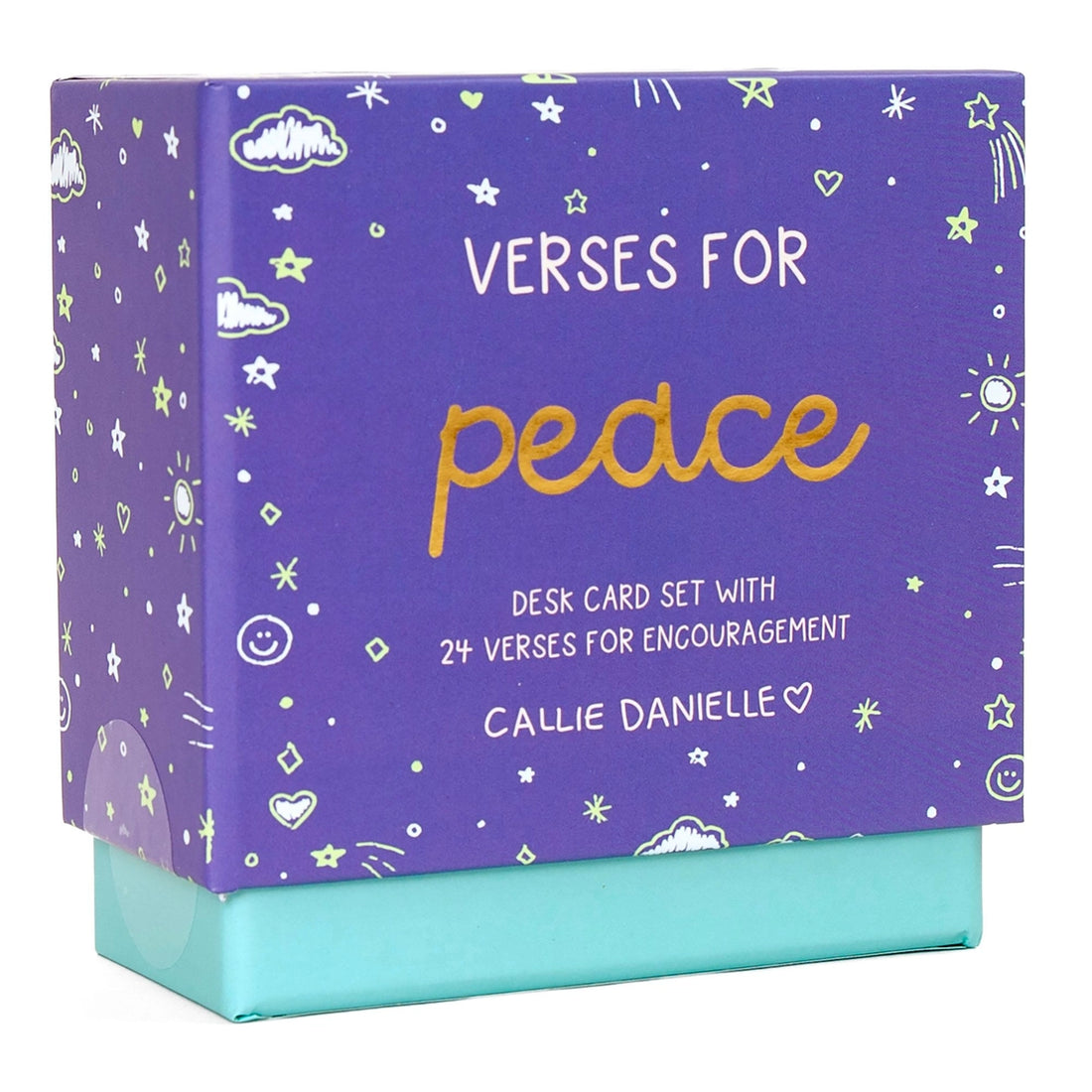 Verses for Peace - Bible Verse Card Set + Stand