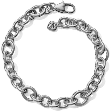 Luxe Link Charm Bracelet - Silver