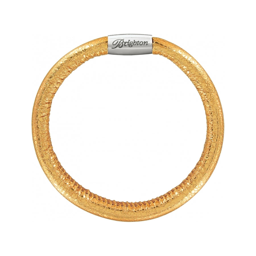 Woodstock Metallic Single Bracelet - Gold S/M