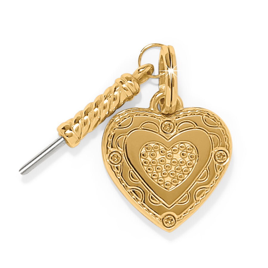 Memento Heart Photo Charm