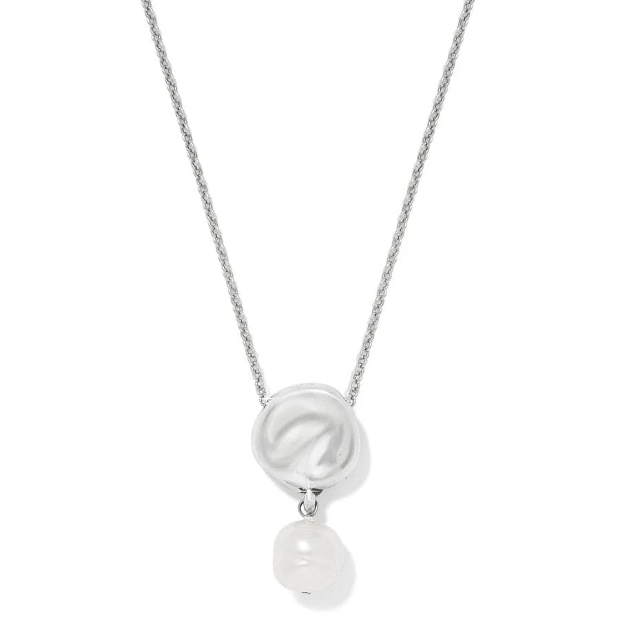 Cascade Round Pearl Necklace