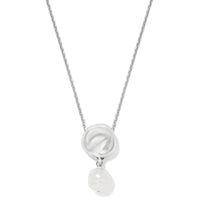 Cascade Round Pearl Necklace