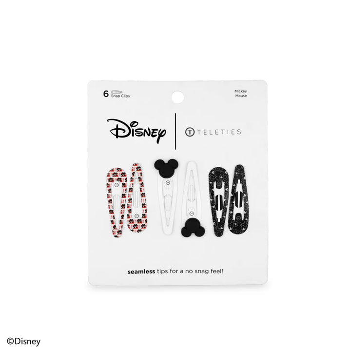 Teleties - Disney: Mickey Mouse Snap Clip (6 ct)