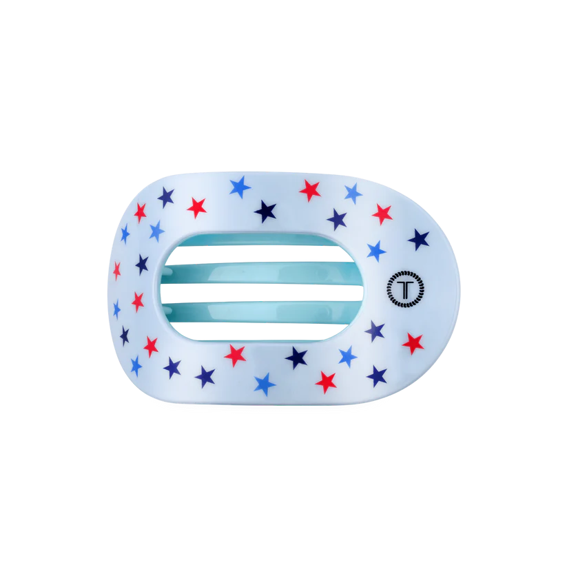 Teleties - United We Sparkle Medium Flat Round Hair Clip