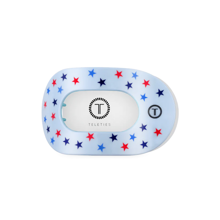 Teleties - United We Sparkle Medium Flat Round Hair Clip