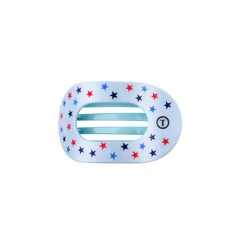 Teleties - United We Sparkle Small Flat Round Hair Clip