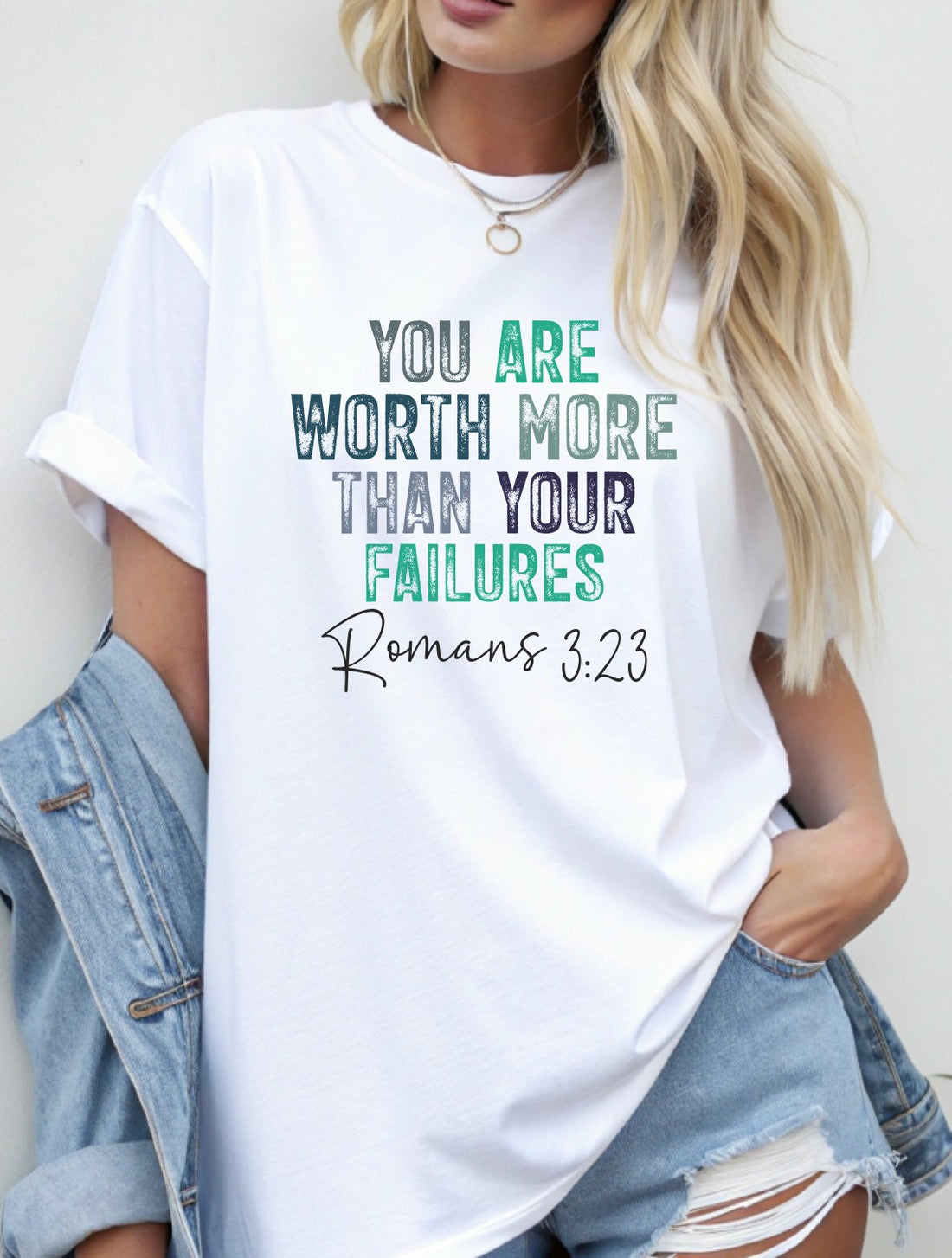 Worth More Than Your Failures Graphic Tee | Special Order