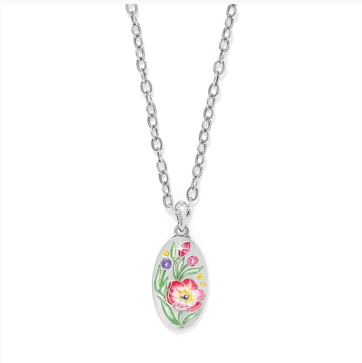 Brighton - La Tulipe Flower Short Necklace