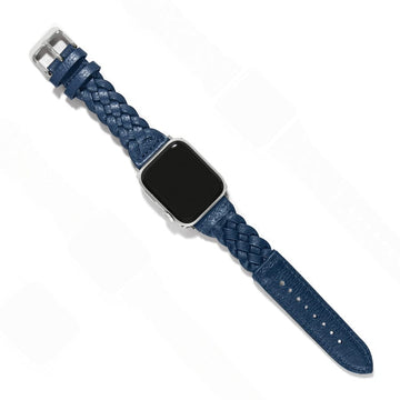 Sutton Leather Watch Band - French Blue