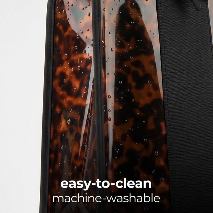 Case-Mate Tortoiseshell Bow Jelly Tote - Machine Washable!