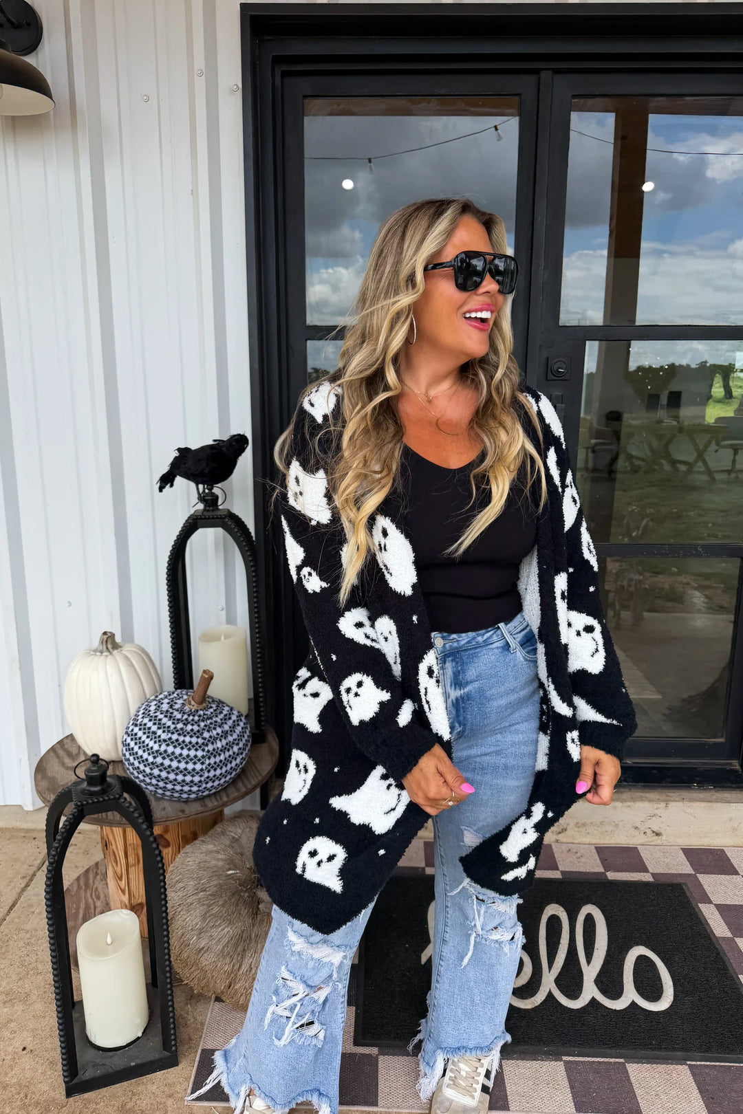 PREORDER: Boo Crew Reversible Cloud Cardigan (ETA: 1st Week of Sept)