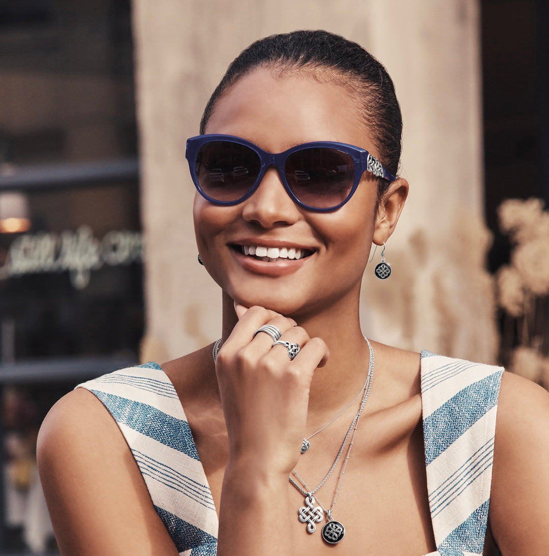 Brighton - Interlok Braided Sunglasses