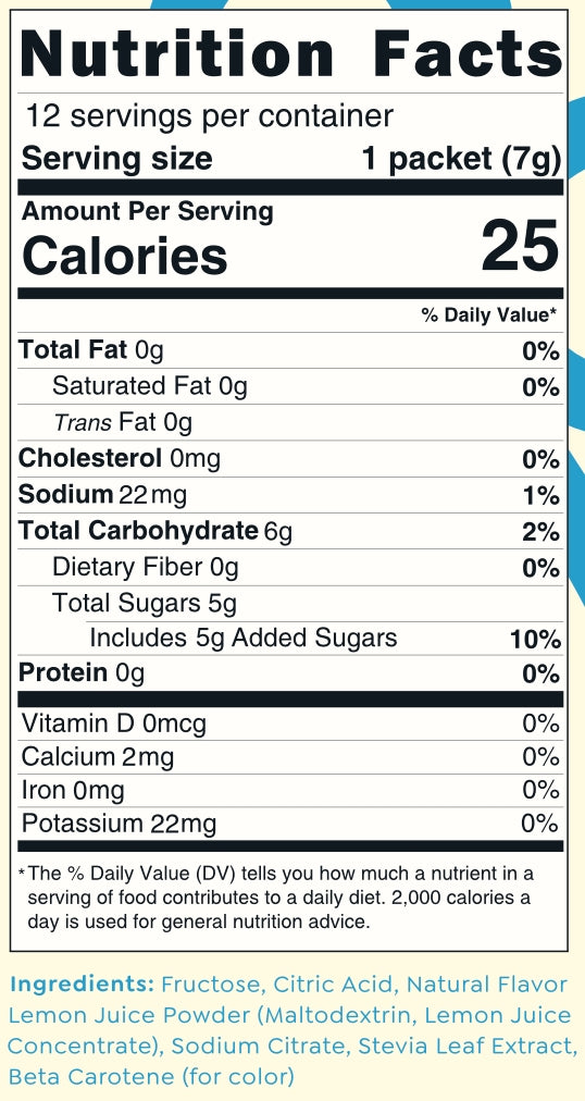 Lemonade Cocktail / Mocktail Mixer