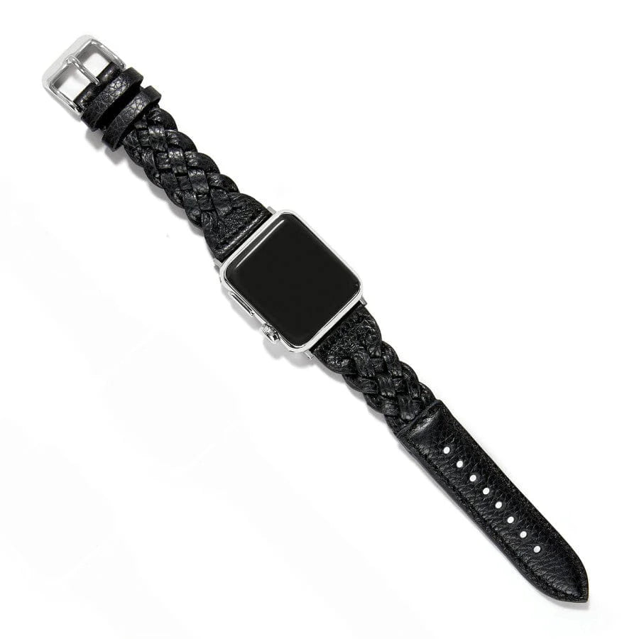 Sutton Leather Watch Band - Black