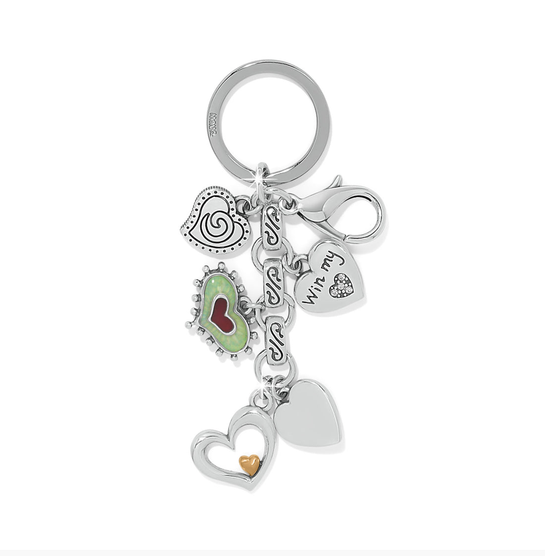 One Heart Key Fob