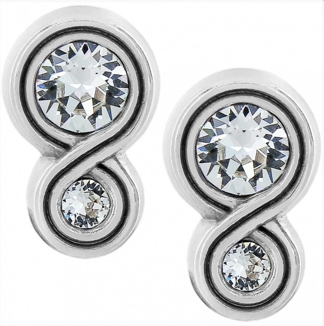 Brighton - Infinity Sparkle Post Earrings