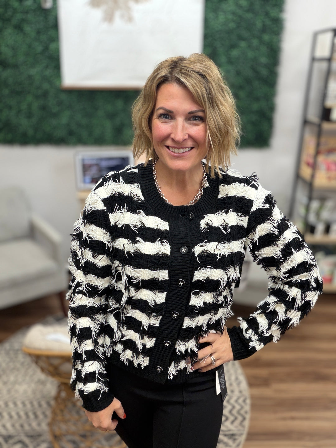 Liverpool - Long Sleeve Cardigan Sweater