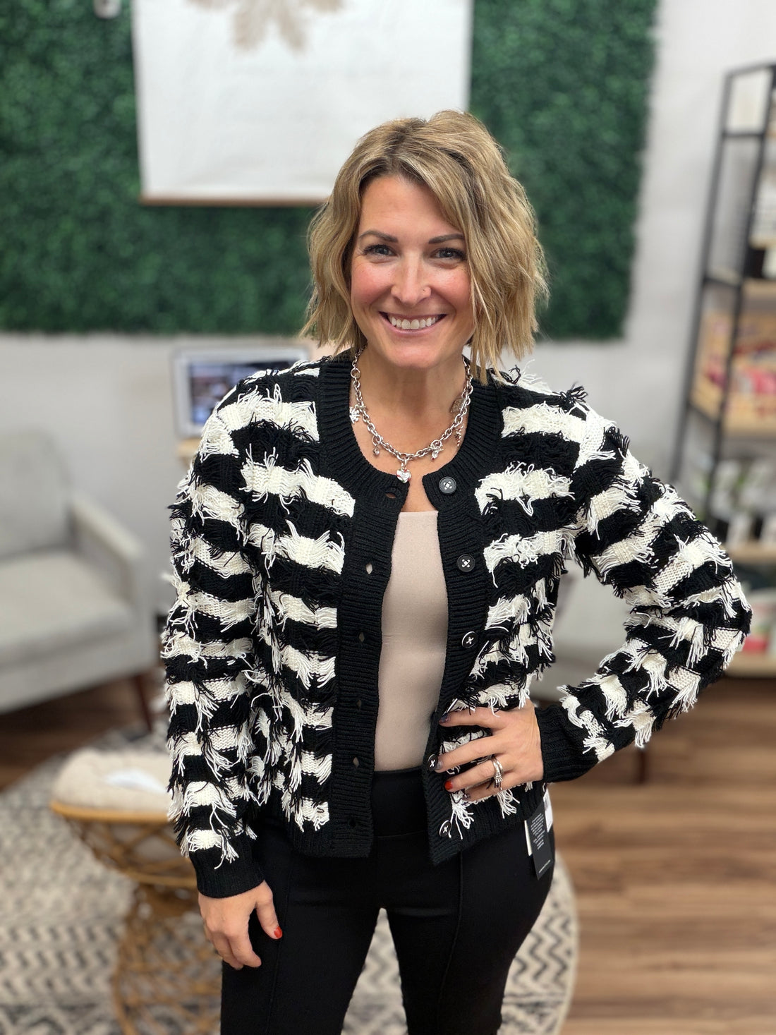 Liverpool - Long Sleeve Cardigan Sweater