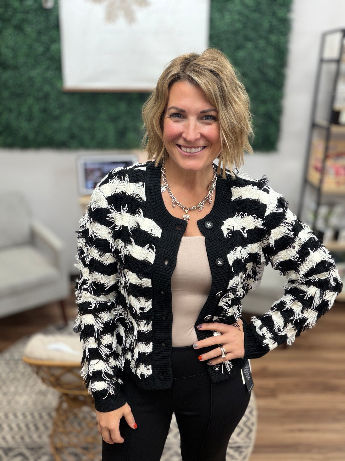 Liverpool - Long Sleeve Cardigan Sweater