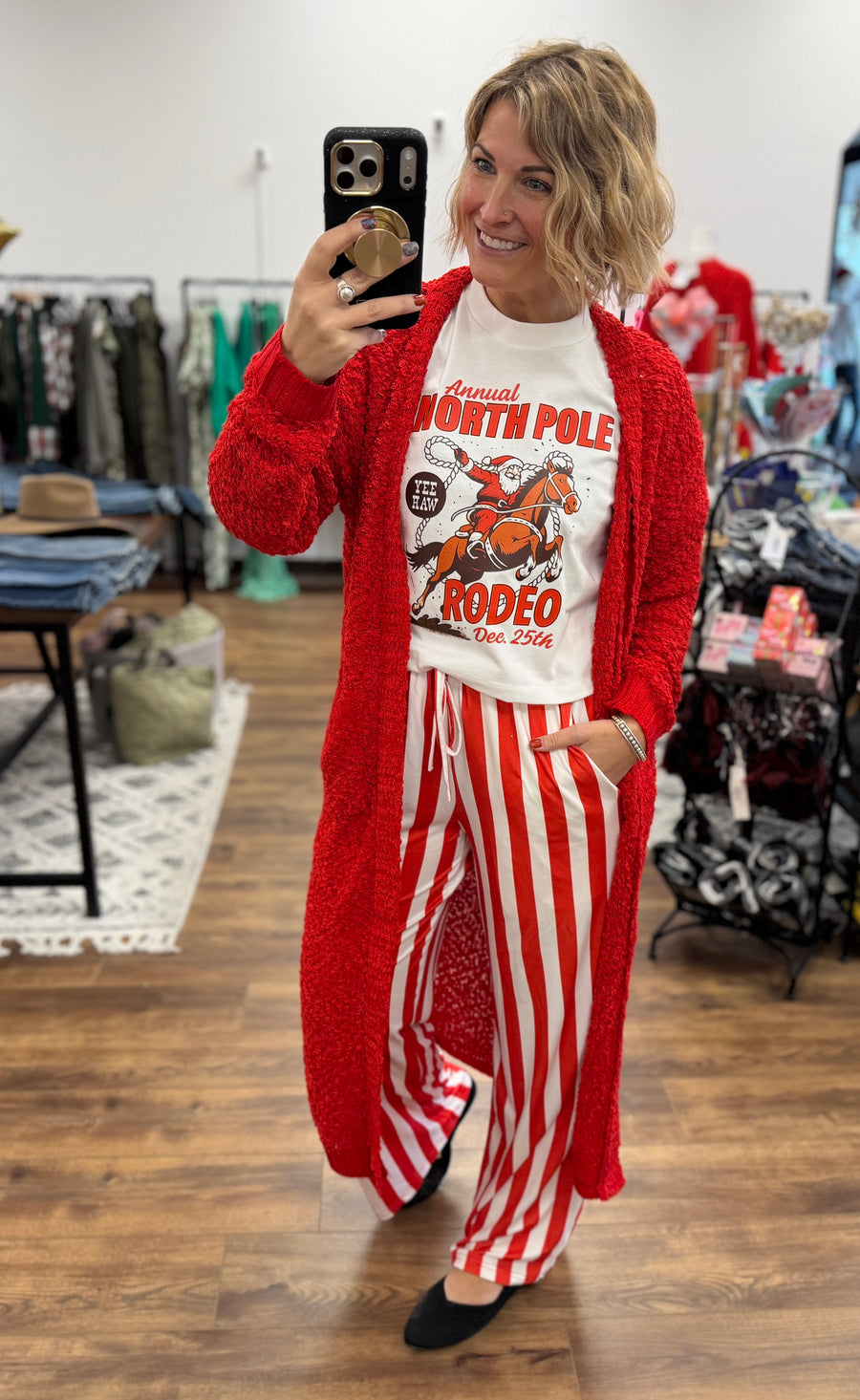 Poppy Knit Popcorn Cardigan