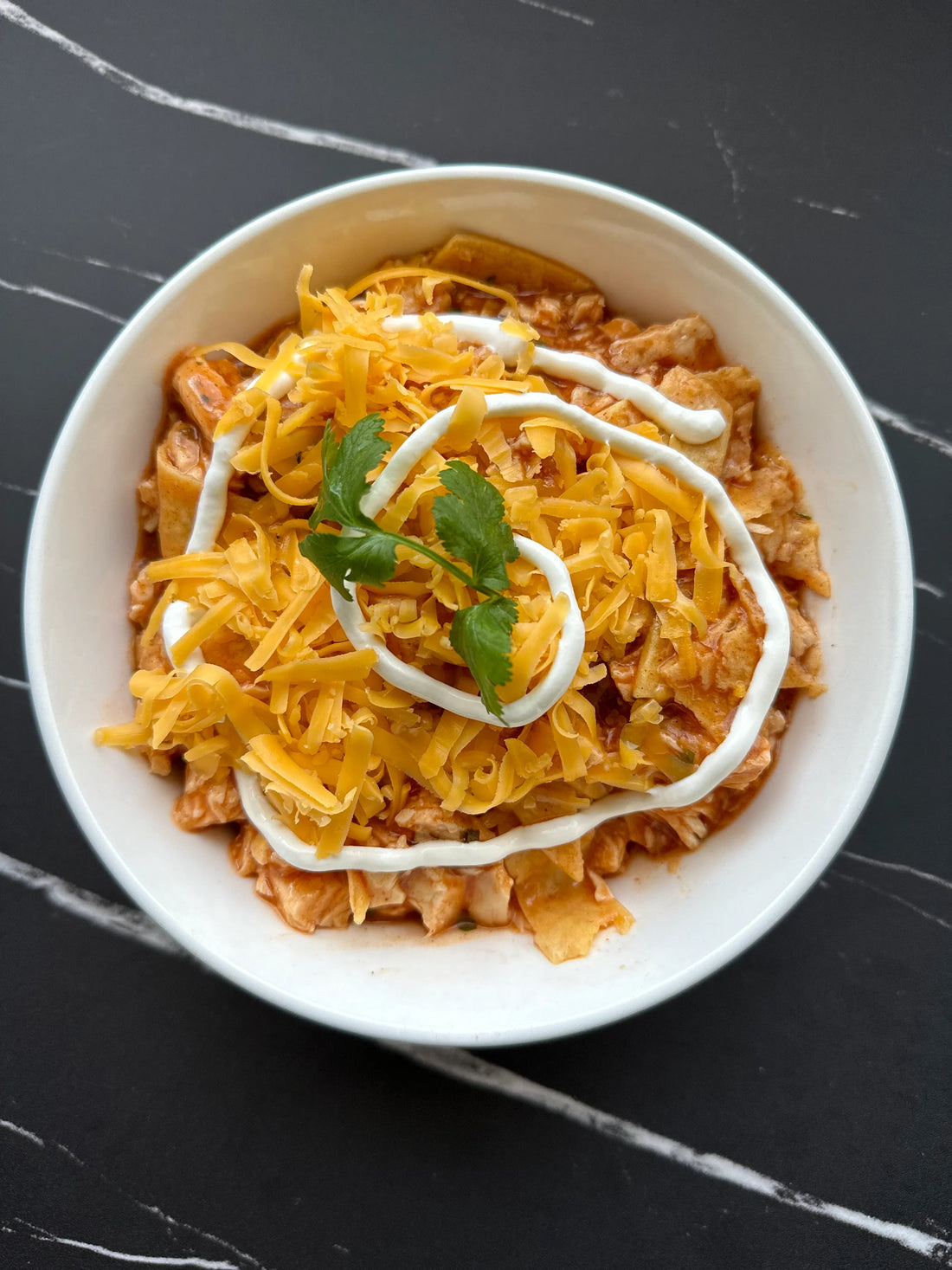 Crock’n CLE - Chicken Enchilada Casserole