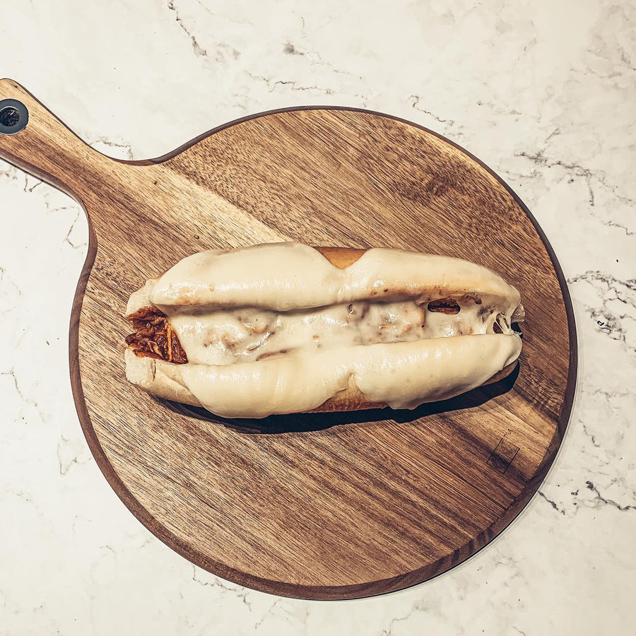 Crock’n CLE - Shredded Chicken Parmesan Sandwiches