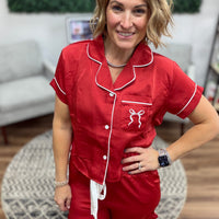 Simply Southern - Holiday Satin PJ Set